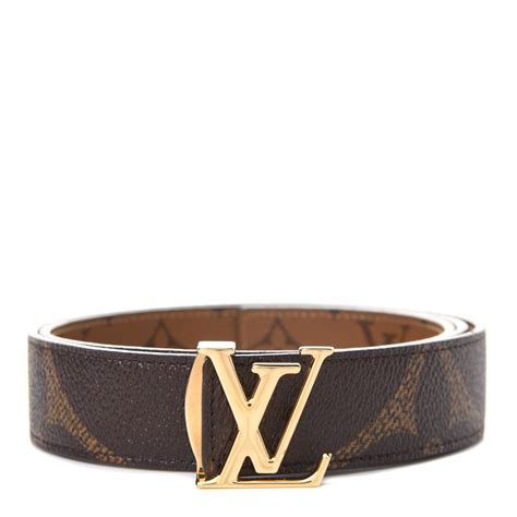 Louis Vuitton Giant Monogram 30mm Lv Iconic Reversible Belt The