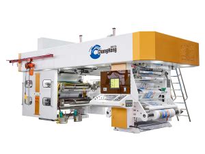 8 Color CI Flexo Machine For PP PE BOPP