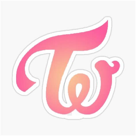 Twice Logo Stickers Redbubble