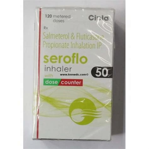 Seroflo Inhaler Salmeterol 25mcg Fluticasone 250mcg Cipla Ltd Non Prescription At Rs 550