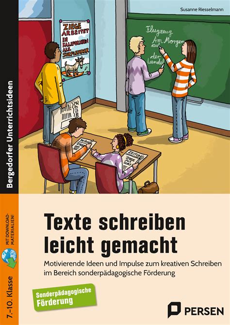 SoPäd Unterrichtsmaterial Deutsch Texte schreiben leicht gemacht