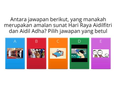 Amalan Sunat Hari Raya Quiz