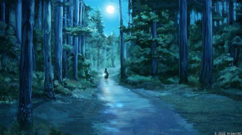 Anime Forest Backgrounds - Wallpaper Cave