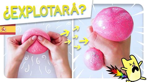 ¡rellenamos Globos Con Slime 😻🎈fidgets Que Cambian De Color Caseros 🌈 Gato Rainbow And Gata Moon