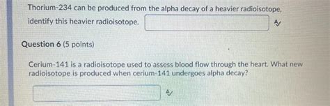 Solved Cerium Is A Radioisotope Used To Assess Blood Chegg