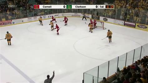 Highlights Cornell Men S Ice Hockey At Clarkson Youtube