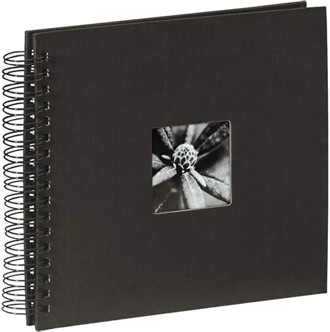 Amazon De Hama Fotoalbum 28 X 24 Cm 50 Schwarze Seiten 25 Blatt