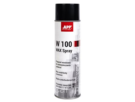 Мовиль в Баллончике APP W100 WAX Spray 500 Мл — Купить Недорого на Bigl ...