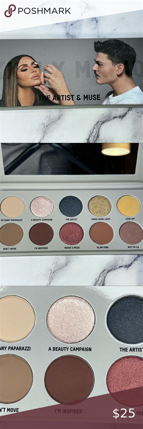 Kkw X Mario The Artist Muse Eyeshadow Palette Eyeshadow Eyeshadow