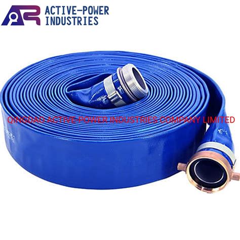 Flexible Pvc Lay Flat Irrigation Pump Water Discharge Hose Pvc Water