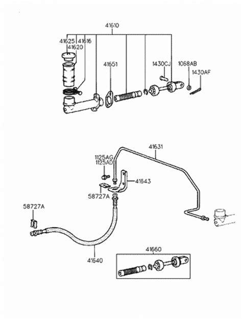 41640 28000 Genuine Hyundai Hose Clutch