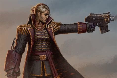 Commissar Astra Militarum Sci Fi Character Art Sci Fi Characters