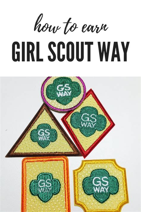 Girl Scout Traditions For Girl Scout Way Badges Girl Scout Activities Brownie Girl Scouts