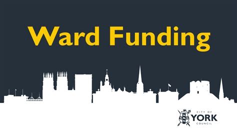 FUNDING ALERT: Ward Budget City Wide Fund - Closing date 31 January