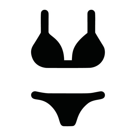 Bikini Icono Sencillo Ilustraci N De Bikini Vector Icono Vector En Vecteezy