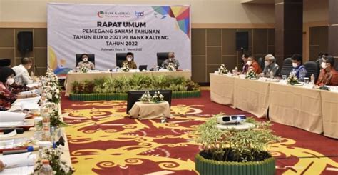 Pt Bank Kalteng Selenggarakan Rups Tahunan Tahun Buku Kaltengpos