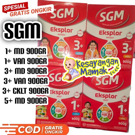 Jual Sgm Eksplor Gr Madu Vanila Cokelat Free