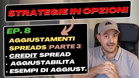 Aggiustare Vertical Spreads Strategie In Opzioni Ep Youtube