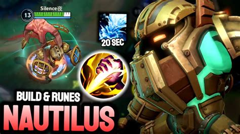 Wild Rift Nautilus Jungle Ult In Sec Build Runes New