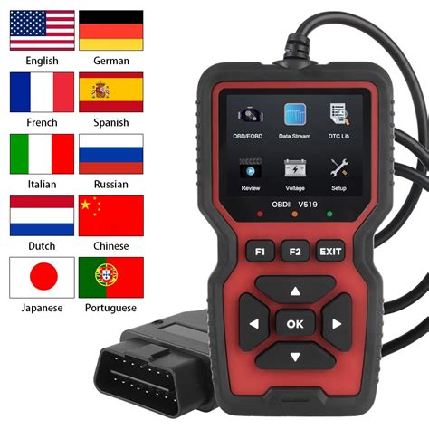 Сканер OBD2 для считывания ошибок двигателя V519 Elm327, Обнаружение ...