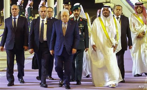 Gaza In Focus As Arab Leaders Iran President Meet In Saudi Arabia