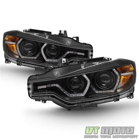 Black F Style Bmw F Series Sedan Led Drl Projector