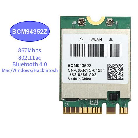 Hackintosh Wifi Broadcom Dw Bcm Z Wireless Card Adapter