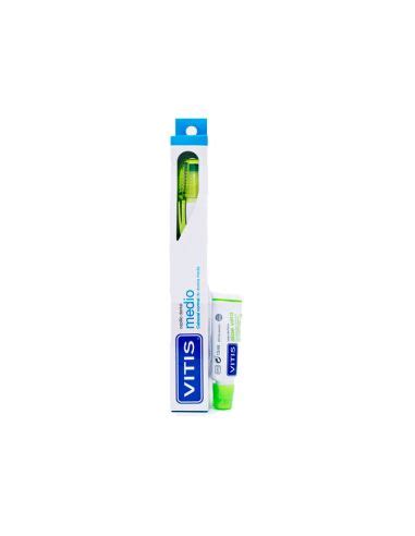 Vitis Pack Cepillo Dental Medio Pasta Blanqueadora 15 Ml Comprar