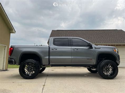 2020 Gmc Sierra 1500 With 24x14 76 Cali Offroad Summit And 37135r24 Toyo Tires Open Country M