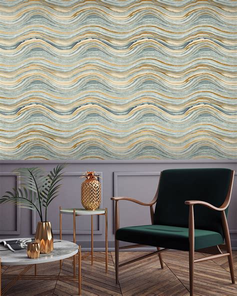 Tempaper Travertine Removable Wallpaper