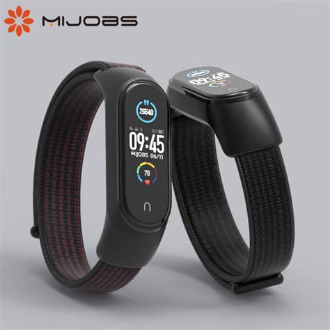 MIJOBS Mi Band 5 Mi Band 6 Mi Smart Band 6 Strap For XiaoMi Band 5