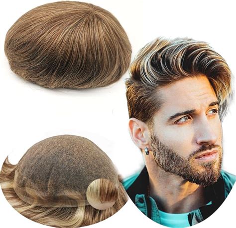 Amazon Voloria Toupee For Men Hair Pieces 100 European Virgin