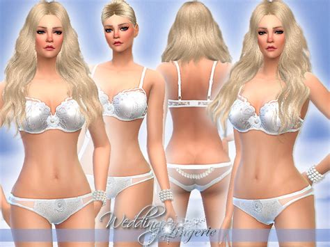 The Sims Resource Easy To Love Lingerie Set