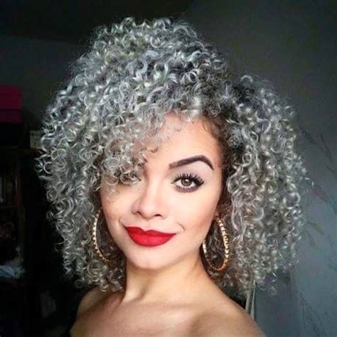 Salt And Pepper Kinky Curly Hair Curly Hair Styles Natural Hair