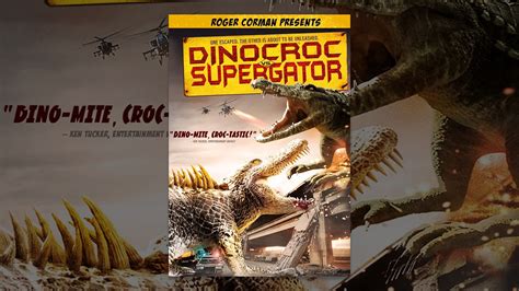 Dinocroc Vs Supergator Poster