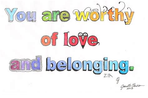 Love And Belonging by Jeanette Clawson