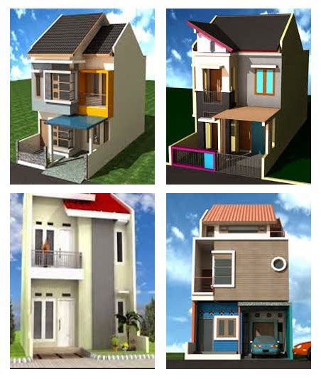 contoh desain rumah minimalis  lantai type