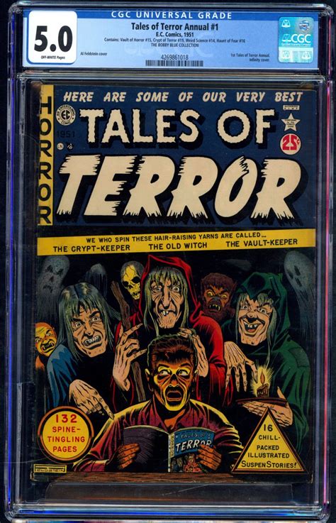 Comicconnect Tales Of Terror Annual Cgc Vg F