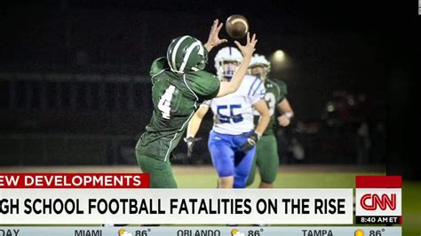 High School Football Player Dies After Hit Cnn Video