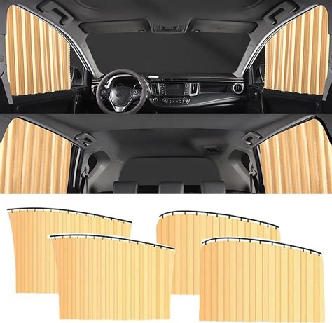 Amazon Byshade Universal Magnetic Car Window Shades Curtain Block