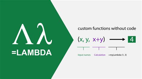 How To Use Lambda Function In Excel Ocl Learning