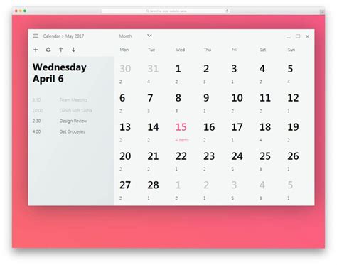 Cool Css Calendar Inspiration For Your Web And Mobile Applications