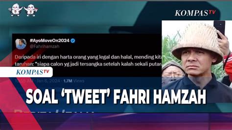 Celotehan Fahri Hamzah Soal Capres Akan Jadi Tersangka Ditanggapi