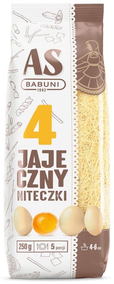 As Babuni Makaron Niteczki Jajeczny G Chili Pl