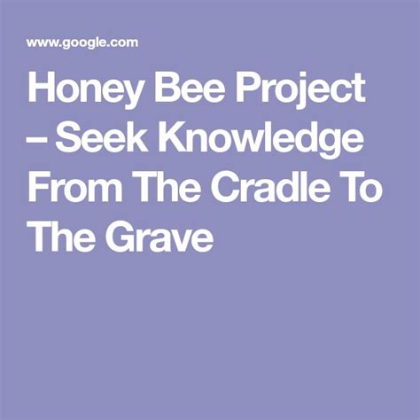 Honey Bee Project | Honey bee, Bee, Projects