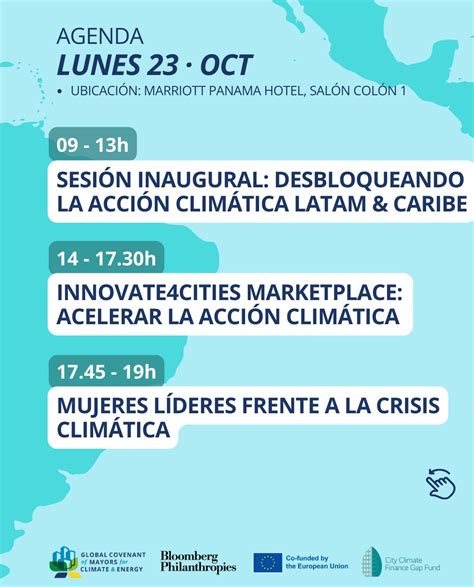 Agenda del Pacto Global de Alcaldes por el Clima y la Energía presente