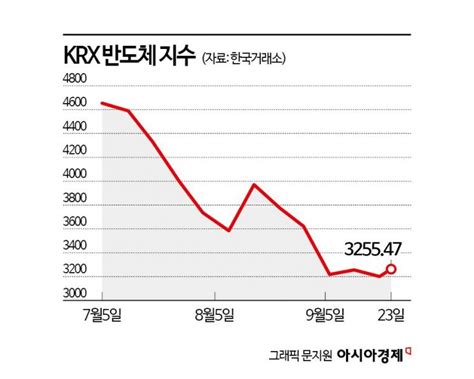 반도체株 부진의 끝 어디업황 우려 실체 곧 나온다 아시아경제