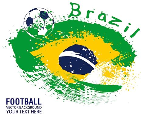 Brazil Soccer Logo Vector