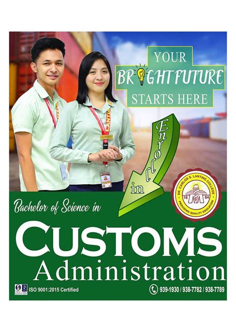 Customs Administration Department Dr Carlos S Lanting College Official Website