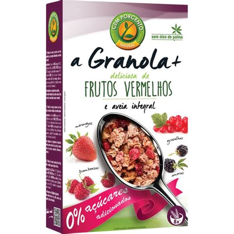 Comprar Granola De Frutos Rojos Y Avena Integral Az Cares A Adidos